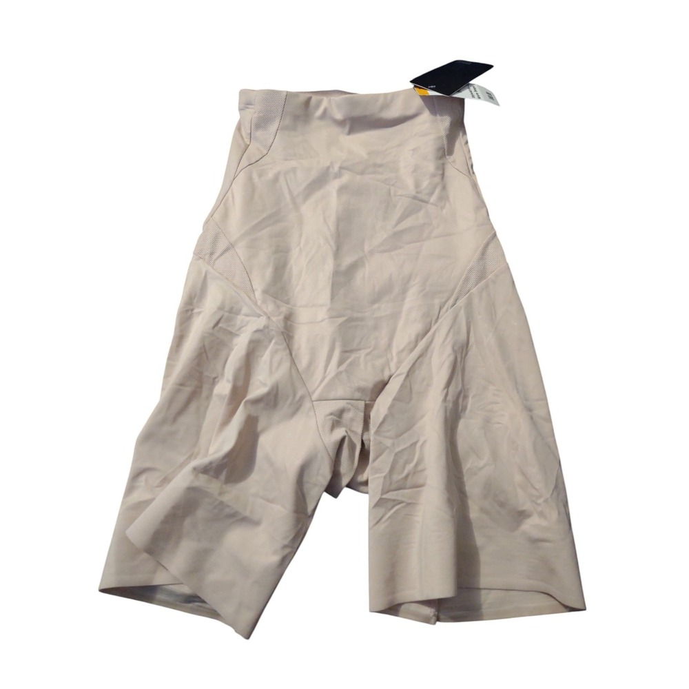 TC 4419C INTIMATES HI-WAIST THIGH SLIMMER SHORTS Small Warm Beige Classic‎